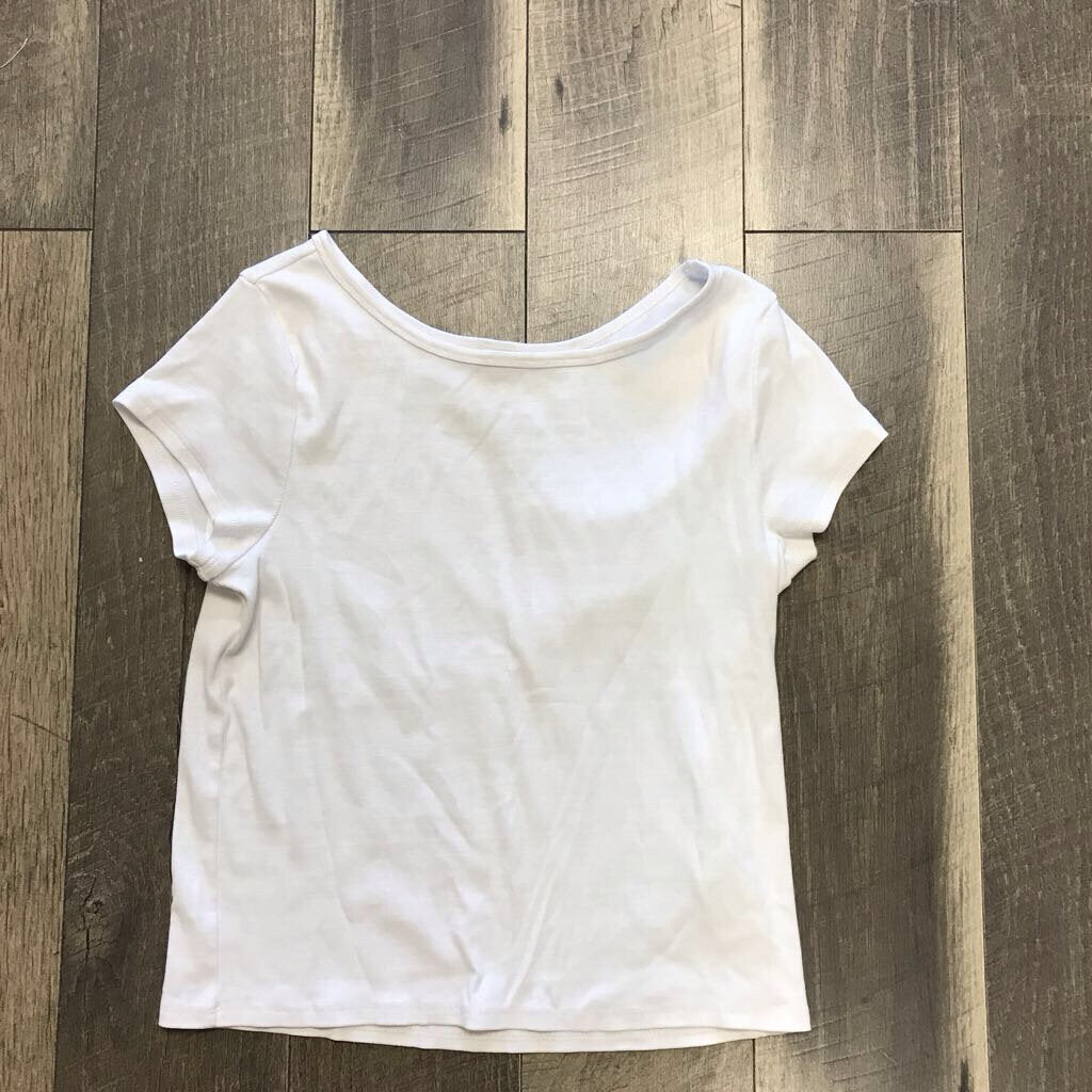 WHITE RIBBED SS