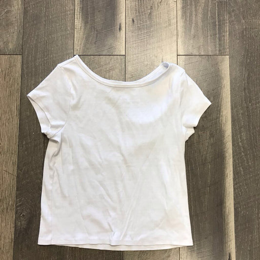 WHITE RIBBED SS