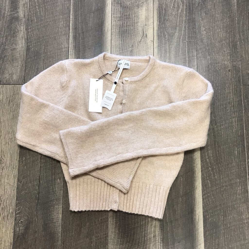 BEIGE CARDIGAN-NWT