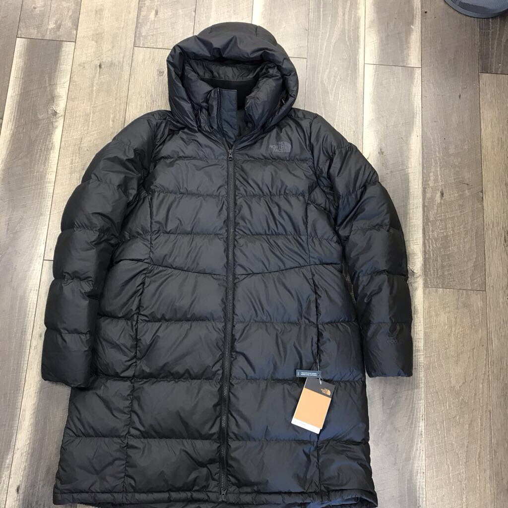 BLK METROPOLIS DOWN LONG PUFFER-NWT