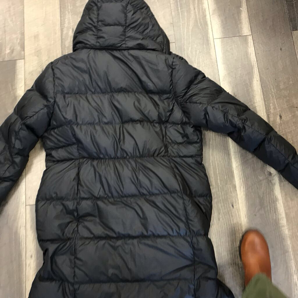 BLK METROPOLIS DOWN LONG PUFFER-NWT