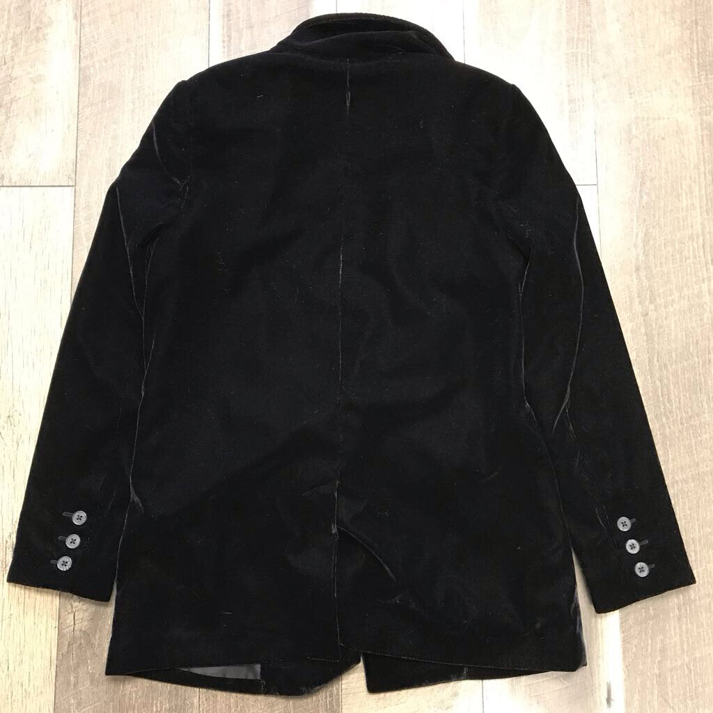 BLK VELVET BLAZER
