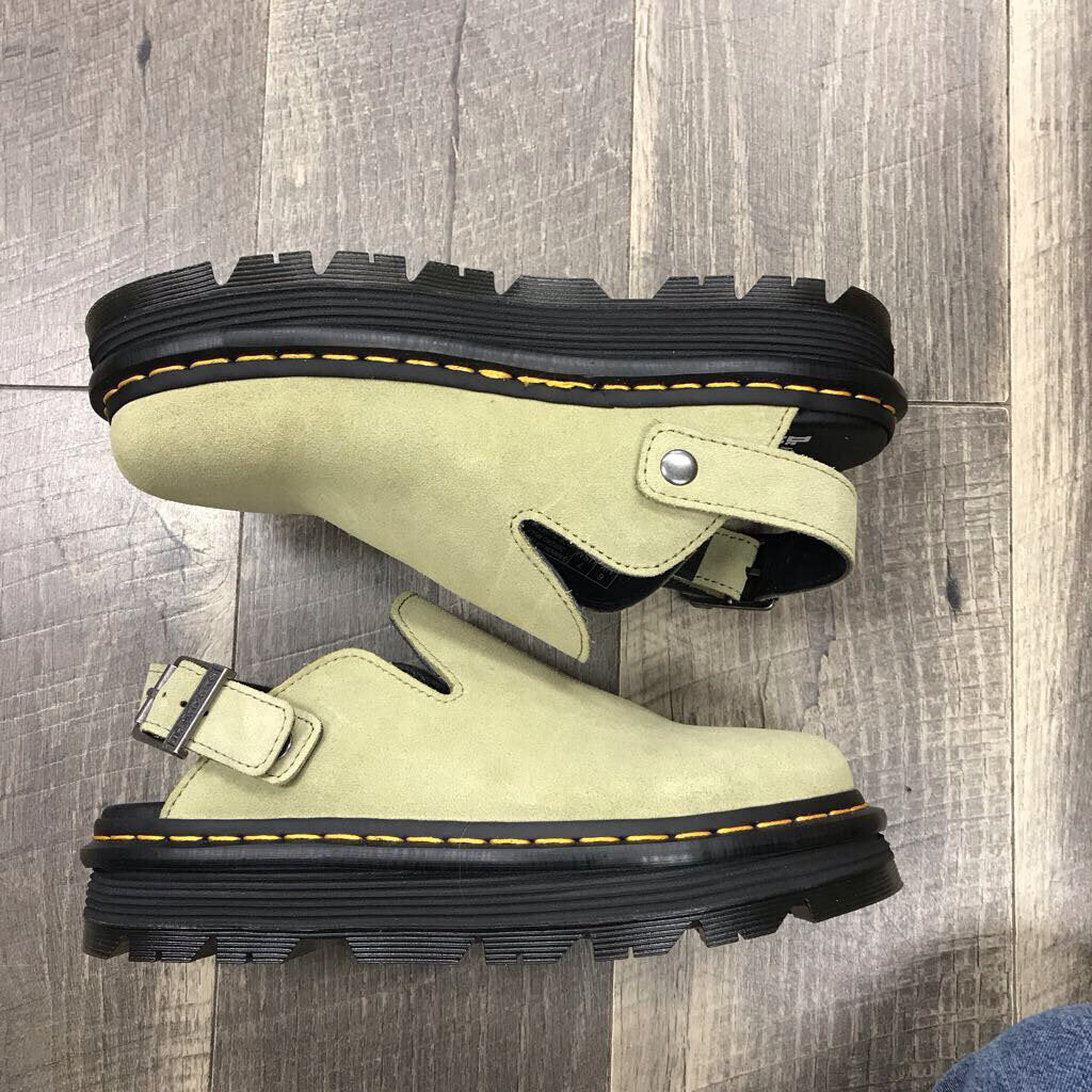 GREEN ZEBZAG MULES