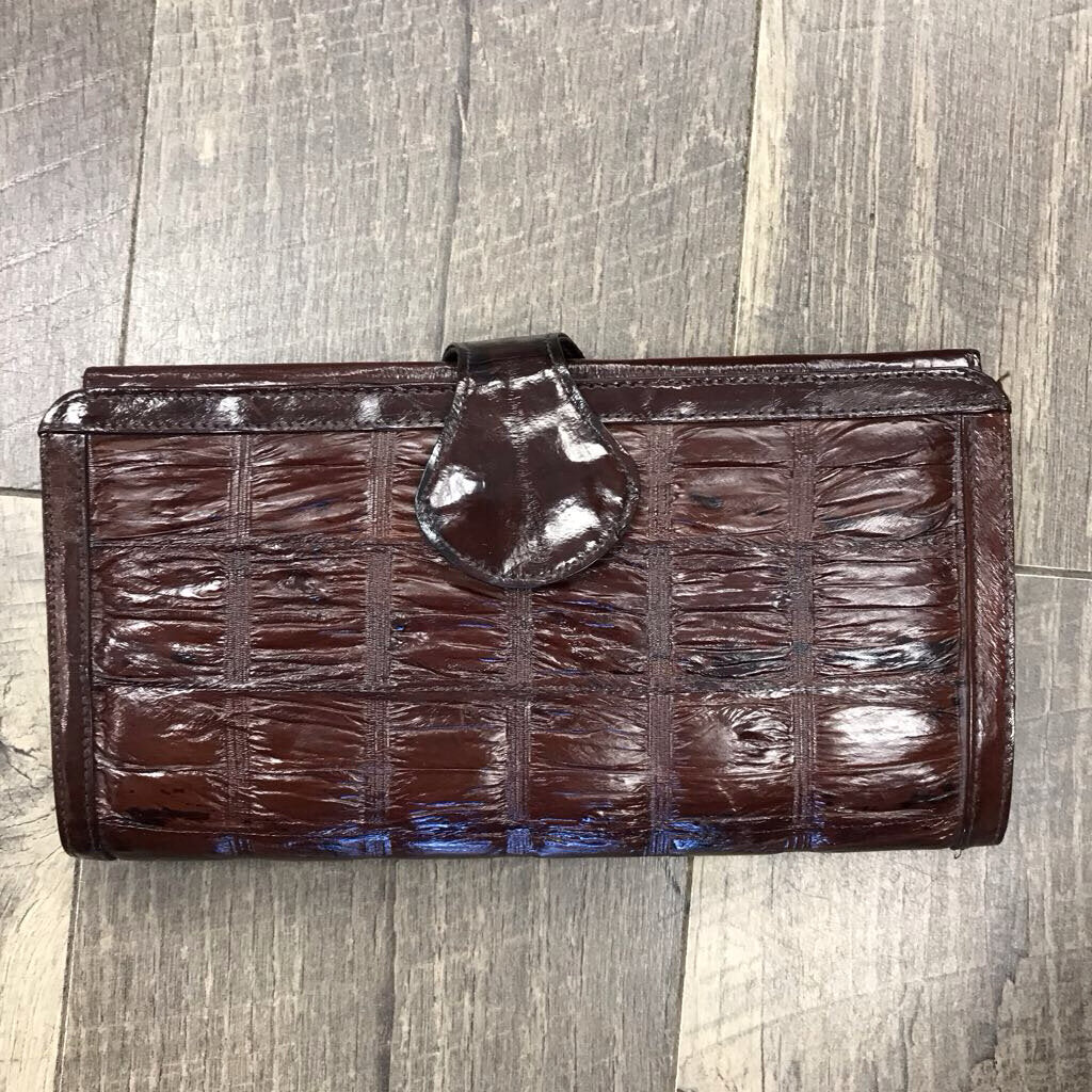 VINTAGE GENUINE EELSKIN WALLET