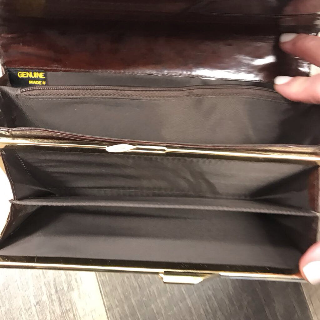 VINTAGE GENUINE EELSKIN WALLET