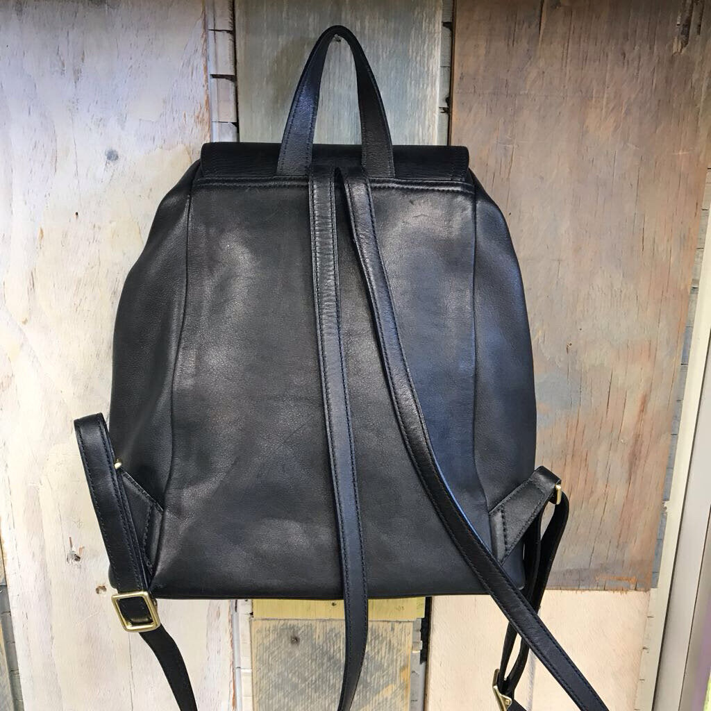 VINTAGE BLACK LEGACY BACKPACK