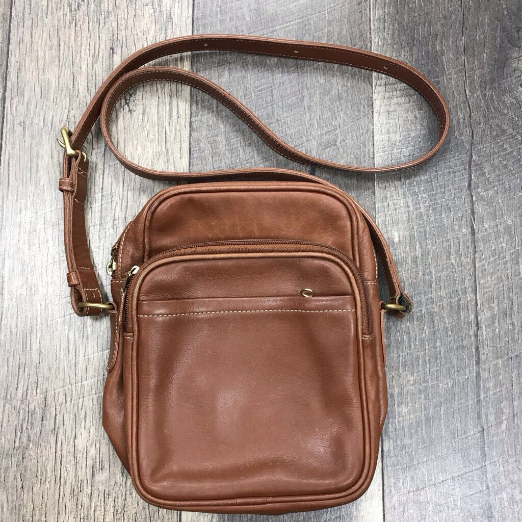 VINTAGE BROWN CROSSBODY
