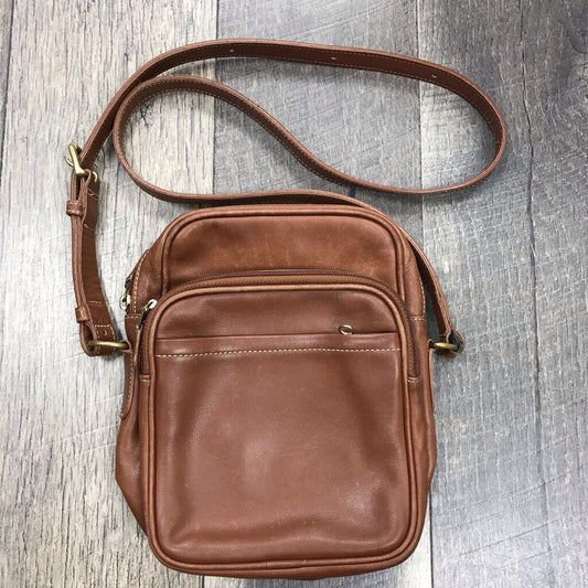 VINTAGE BROWN CROSSBODY