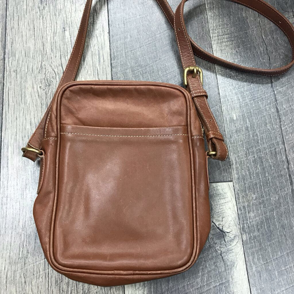VINTAGE BROWN CROSSBODY