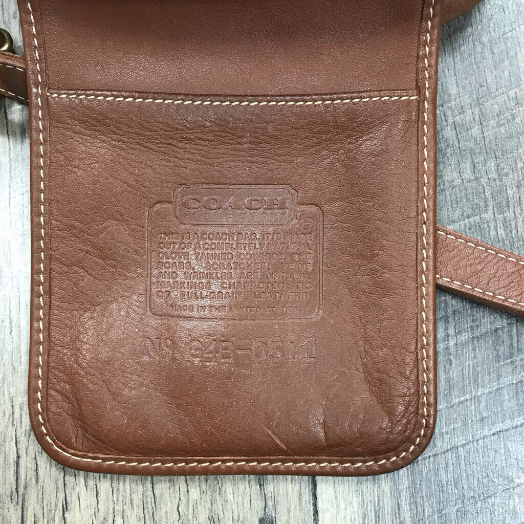VINTAGE BROWN CROSSBODY