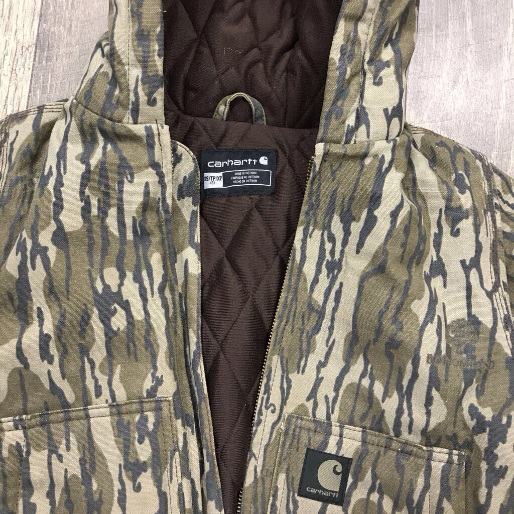 MOSSY OAK INSULATED HOODED JACKET