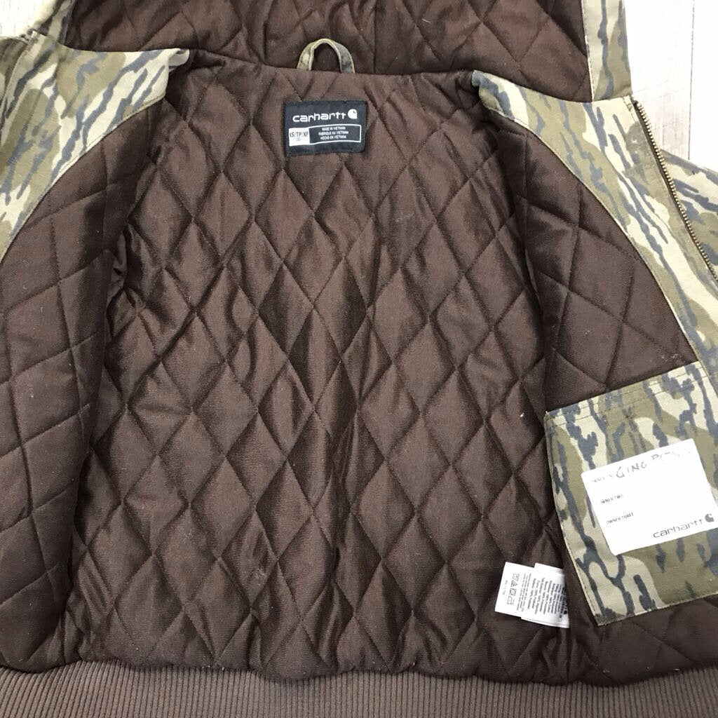 MOSSY OAK INSULATED HOODED JACKET