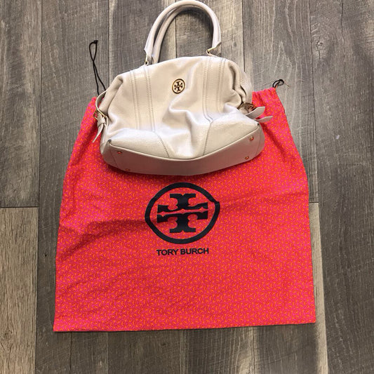 CREAM TOP HANDLE PURSE