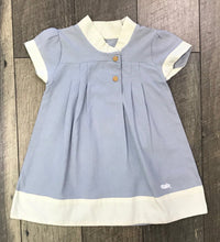 Load image into Gallery viewer, BLUE BUTTON UP DRESS
