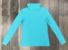 Load image into Gallery viewer, TEAL TURTLE NECK
