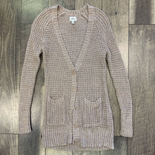 Load image into Gallery viewer, WHEAT KNIT CARDIGAN

