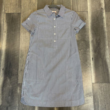 Load image into Gallery viewer, STRIPED UTILITY SS SHIRT DRESS-NWT
